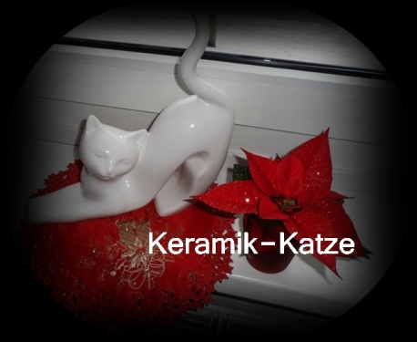 Keramik-Katze